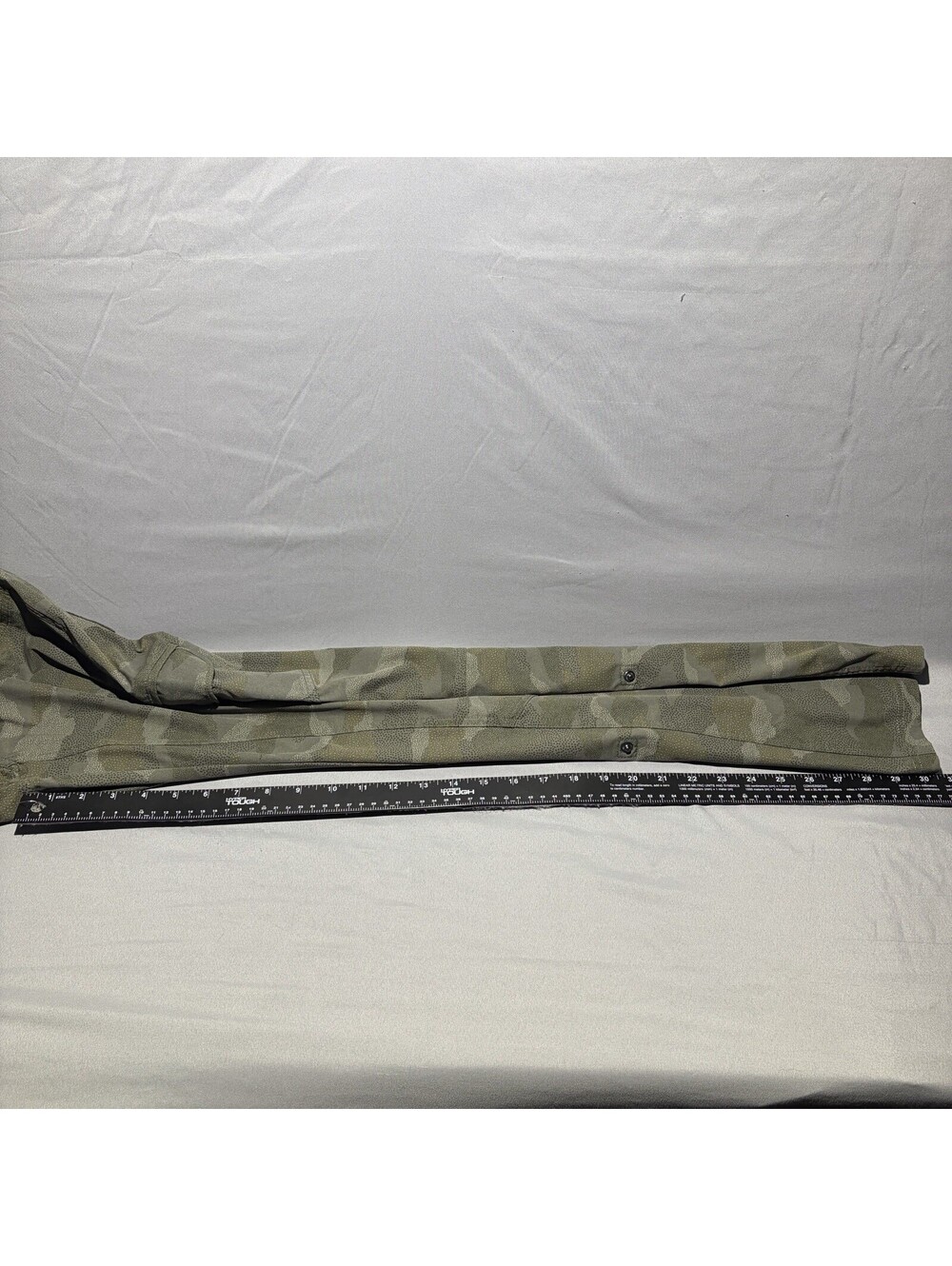 Kuhl Freeflex Roll-Up Pants Womens 6 Green Camo Cargo Outdoors - Massively RARE - Picture 6 of 15